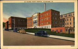 Sacred Heart Hospital Allentown, PA Postcard Postcard