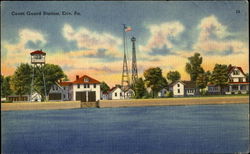 Coast Guard Station Erie, PA Postcard Postcard
