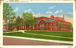 Chester Hospital Postcard