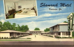 Shamrock Motel, U. S. 41 Valdosta, GA Postcard Postcard