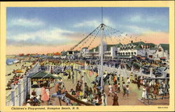 Children's Playground Postcard