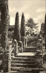 Entrance Gillette Castle, State Park Postcard