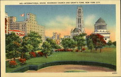 International House New York, NY Postcard Postcard