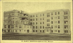 St. Mary's Hospital Jefferson City, MO Postcard Postcard