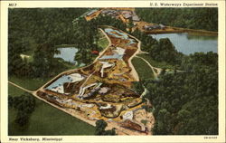 U. S. Waterways Experiment Station Postcard