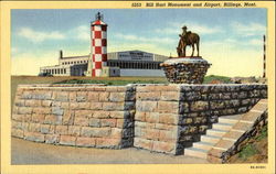 Bill Hart Monument An Airport Postcard