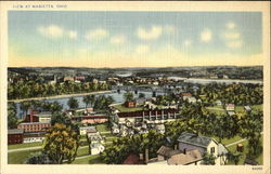 View At Marietta Postcard