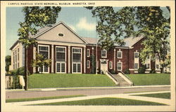 Campus Martius Stat Memorial Museum Marietta, OH Postcard Postcard