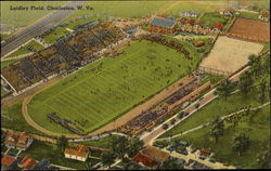 Laidley Field Charleston, WV Postcard Postcard