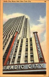Radio City Music Hall New York City, NY Postcard Postcard