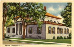 Library Postcard