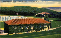 Water Aeration Plant, Ashokan Reservoir West Hurley, NY Postcard Postcard