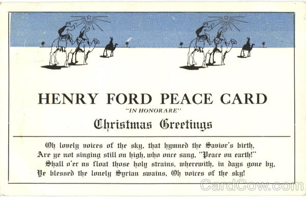 Henry ford peace #5