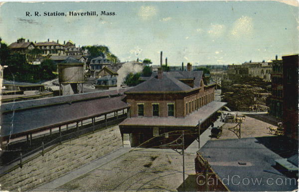 R. R. Station Haverhill Massachusetts