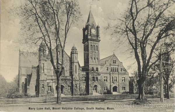 Mary Lyon Hall, Mount Holyoke College South Hadley Massachusetts