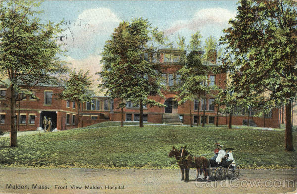Front View Malden Hospital Massachusetts