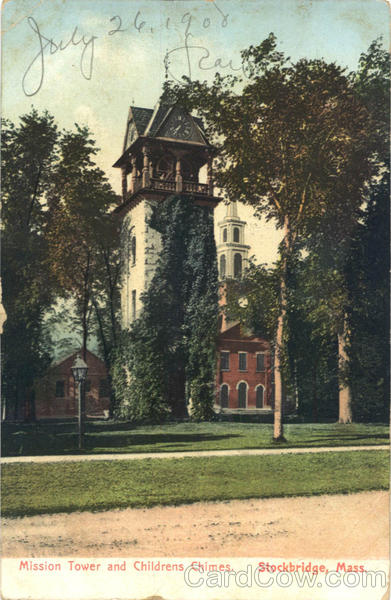 Mission Tower and Childrens Chimes Stockbridge Massachusetts