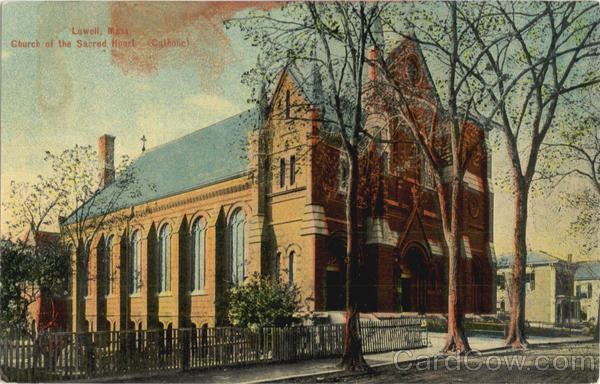 Church of the Sacred Heart (Catholic) Lowell Massachusetts