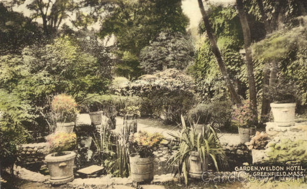 Garden, Weldon Hotel Greenfield Massachusetts