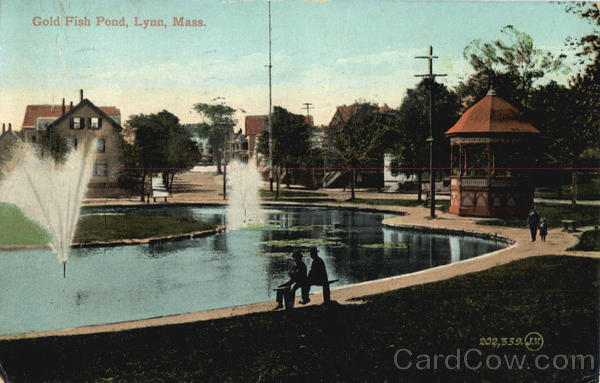 Gold Fish Pond Lynn Massachusetts