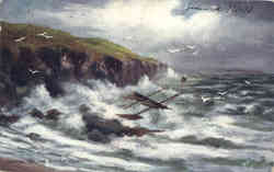 Tuck's Oilette Wreck on the Scotch Coast Postcard