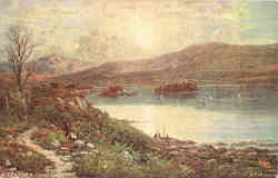 Tuck's Oilette Killarney. (Upper Lake) Postcard