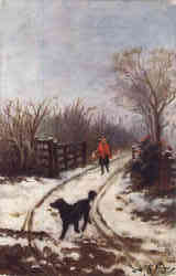 Tuck's Oilette The Entrance To The Lane, Coming From The Village. Postcard