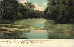 Conococheague River Chambersburg, PA Postcard Postcard