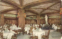 The Blue Fountain Room, Hotel La Salle Chicago, IL Postcard Postcard