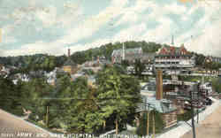 Army and Navy Hospital Hot Springs, AR Postcard Postcard