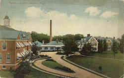 Newton Hospital Massachusetts Postcard Postcard