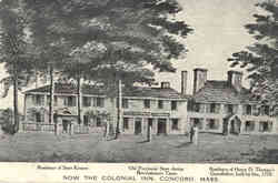 Colonial Inn Concord, MA Postcard Postcard