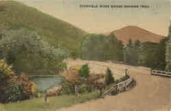 Deerfield River Bridge Mohawk Trail, MA Postcard Postcard