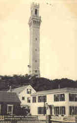 Pilgrim Memorial Monument Postcard