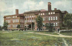 Forest Park School Postcard
