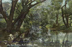 The Pool, Wellesley Park Postcard