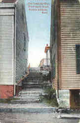 Old Town By-Way, Washington Street Postcard
