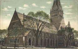 Memorial Hall, Harvard College Postcard