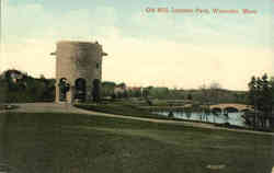 Old Mill, Institute Park Postcard