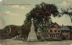 Soldier's Monument Postcard