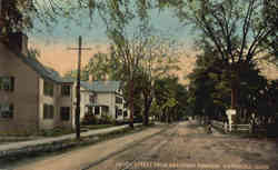 Salem Street From Bradford Common Postcard