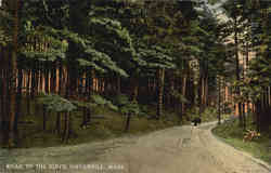 Road To The Pines Haverhill, MA Postcard Postcard