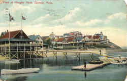 View at Houghs Neck Postcard