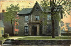 The Old Warren House Roxbury, MA Postcard Postcard