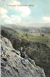 Poet's Seat Greenfield, MA Postcard Postcard