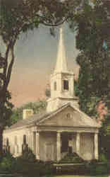 Christian Science Church Greenfield, MA Postcard Postcard