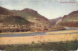 View of River Postcard