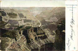 The Grand Canyon from Panorama Point Grand Canyon National Park, AZ Postcard Postcard