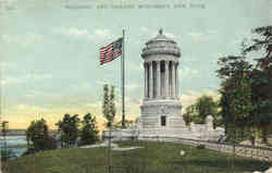 Soldiers and Sailors Monument Postcard