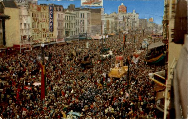 Mardi Gras Day In New Orleans Louisiana